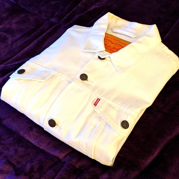 Levi's Other - White Levi Jacket